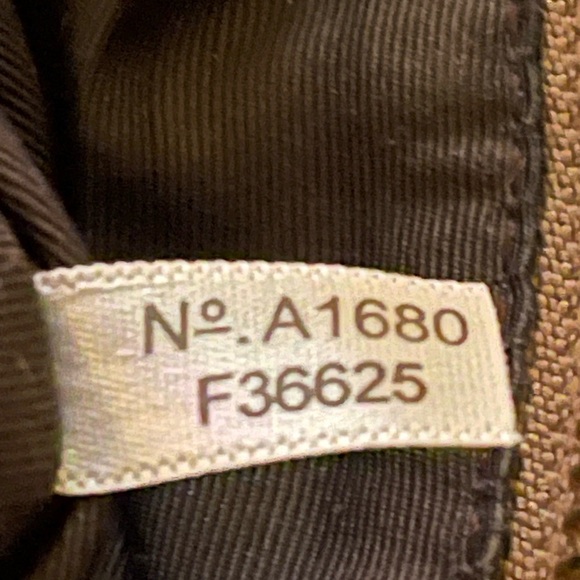 Coach Signature Mixed Leather Satchel/ crossbody / tote bag Brown - Picture 12 of 13